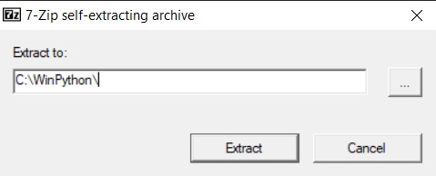 Figure 10: Extract WinPython
